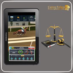 Les courses de chevaux